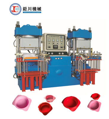 5.5 * 2-11KW Μπλε χρώμα Vakuum Rubber Siliconepress Machine για την κατασκευή προϊόντων κουζίνας