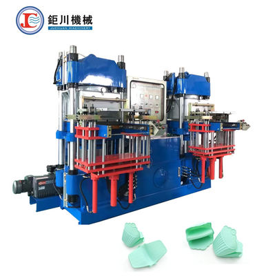 5.5 * 2-11KW Μπλε χρώμα Vakuum Rubber Siliconepress Machine για την κατασκευή προϊόντων κουζίνας