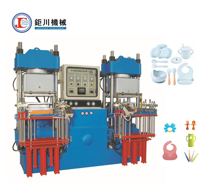 Υψηλής ποιότητας Γαλάζιο χρώμα Vakuum Rubber Siliconepress μηχανή για την κατασκευή προϊόντων κουζίνας αυτοκινητο- εξαρτήματα